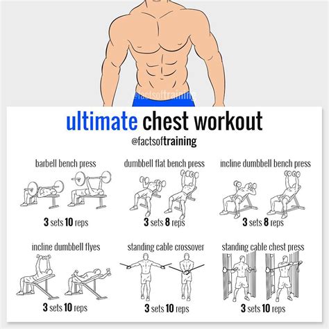 best chest workout reps